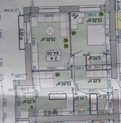 Центр, 2к квартира, в районі Княгинен, видова на місто Ивано-Франковск - изображение 2