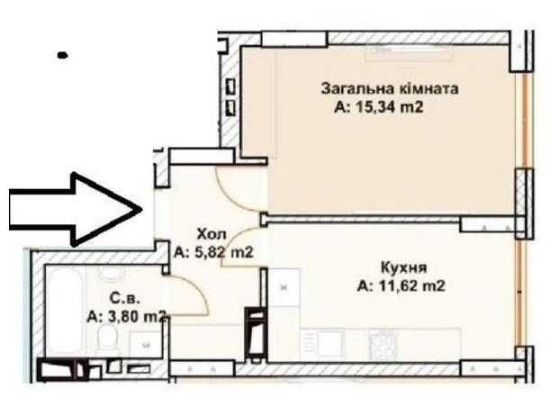 Однокімнатна поряд з центральним парком! Найнижча ціна!! Ирпень - изображение 2