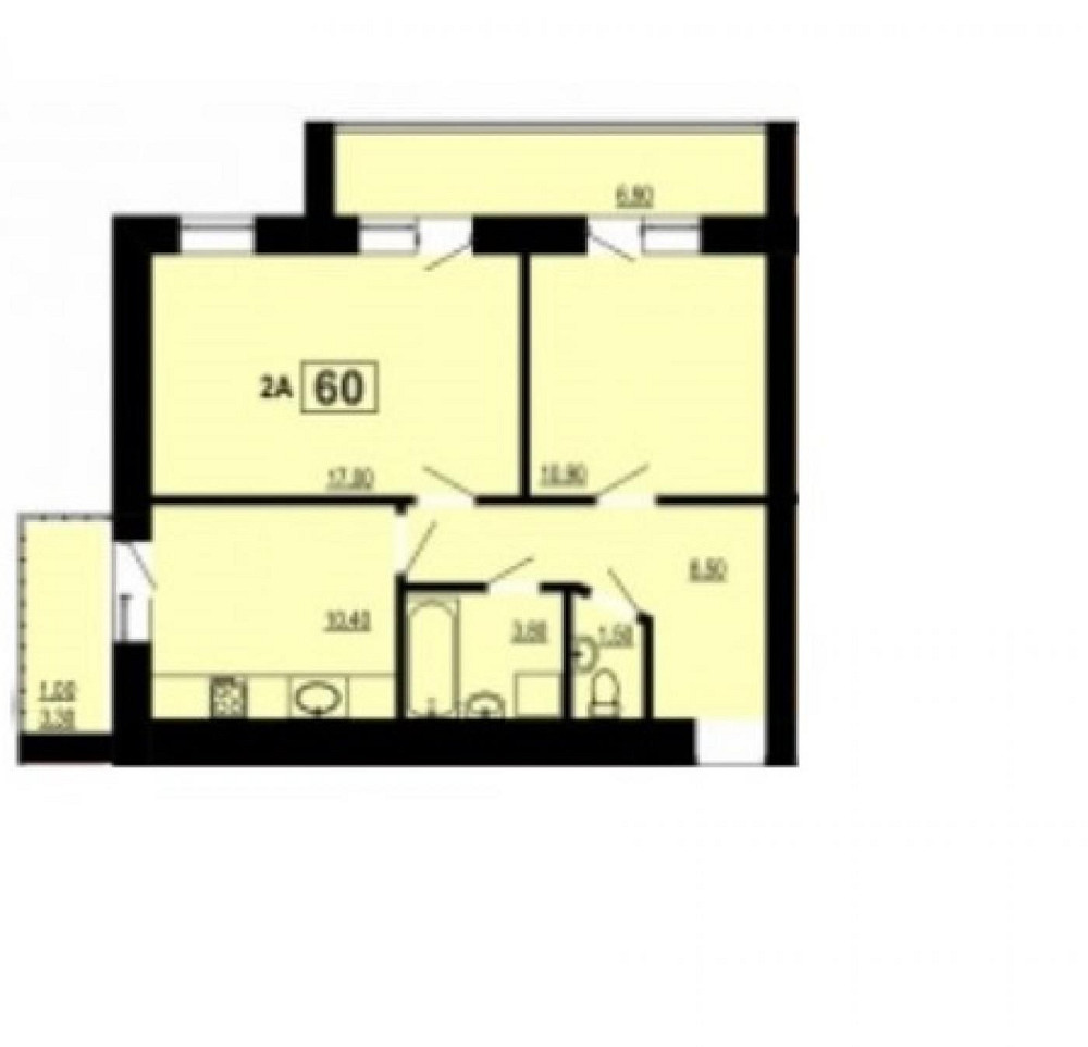 Продаж світлої 2 кім.квартири,вул. Галицька Ивано-Франковск - изображение 6