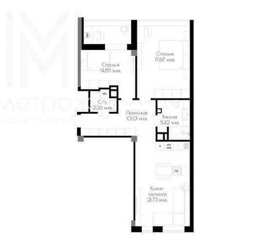 2к квартира в ЖК Континенталь Студенческая  (9082) Харьков