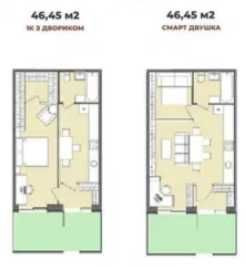 1 Кімнатна квартира з двориком в Святопетрівському супер ціна Святопетрівське (Києво-Свят.р-н) - зображення 7