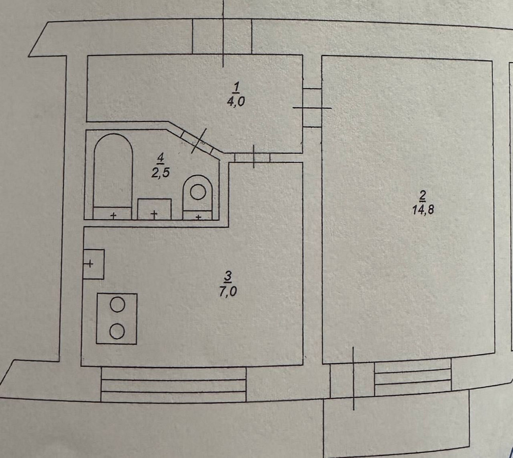 Продам 1 кім. квартиру вул. Вереснева 4. Власник! Терміновий продаж! Київ - зображення 1