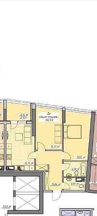 ЖК Атмосфера. Аркадия.  2х ком 65,69м.кв. Одеса