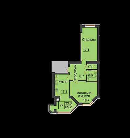 ВИГІДНА ЦІНА 2 к двокімнатна квартира ЖК СОФІЯ  КЛУБНИЙ поряд з Києвом Софіївська Борщагівка