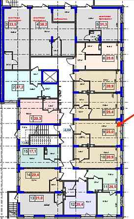 Продається квартира в Солом'янському районі,25 м.кв. без %та переплат. Київ