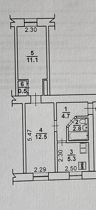 Продажа 2 ком кв Корабельный р-н Миколаїв - зображення 2