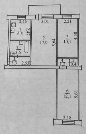 Продам 3к квартиру на Черемушках Одеса - зображення 2