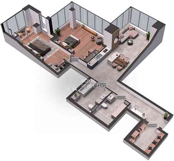 Продажа квартиры Киев 2-комнатная 109м2 А136 Антоновича Центр Київ