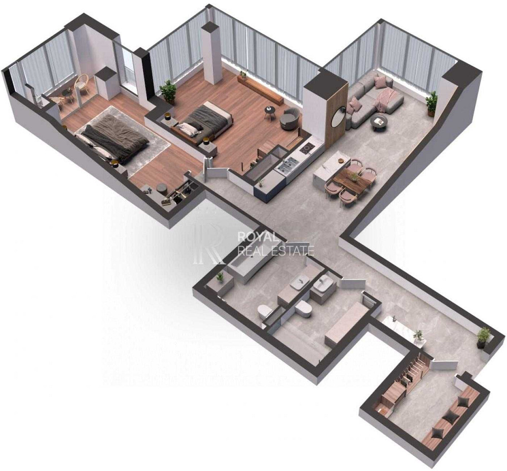 Продажа квартиры Киев 2-комнатная 109м2 А136 Антоновича Центр Київ - зображення 4