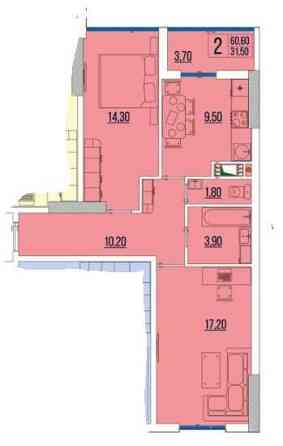 Рассрочка в сданном доме на 2-х ком квартиру. Госпрограммы. Одеса