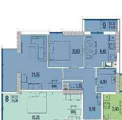 Рассрочка в сданном доме на 2-х ком квартиру. Госпрограммы. Одеса