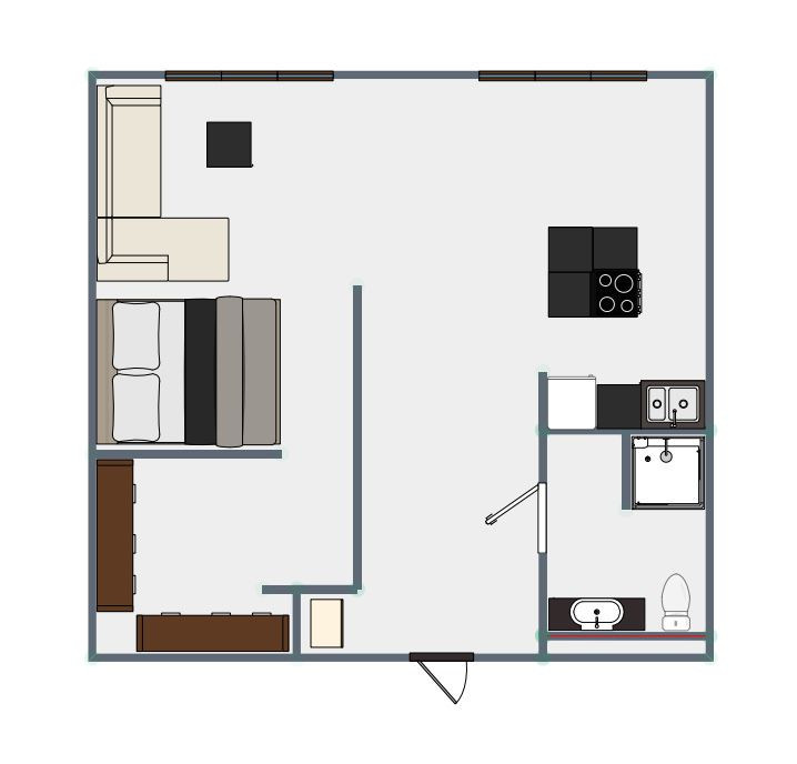 Без%, студія, ЖК L-kvartal, бульвар Вацлава Гавела 6/7-а, Генератор Киев - изображение 3