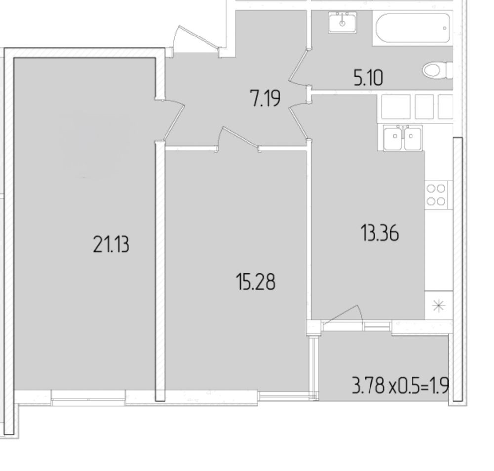 Продам квартиру 60 Жемчужина Кадор Краснова дом сдан 64 метра Одеса - зображення 3