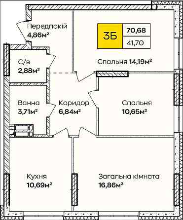 3-кімнатна Квартира | Рання Стадія Будівництва | РОЗТЕРМІНУВАННЯ 36міс Київ