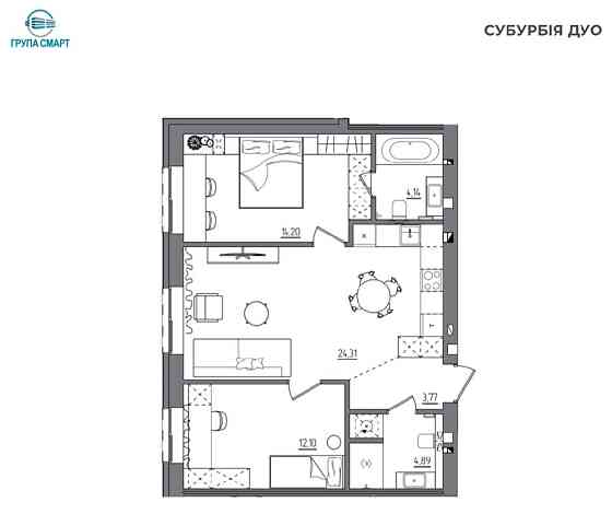 !2кімнатна від забудовника! Ровно