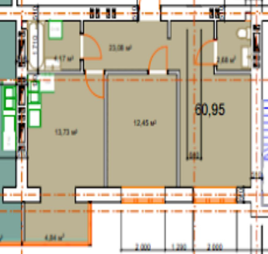 Продам 2 кімнатну квартиру біля Епіцентру Розтермінування до 2-х років Калуш - зображення 5