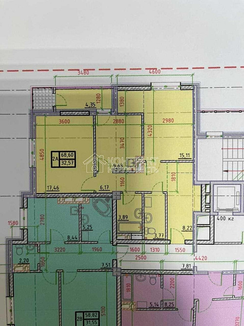 Продам 2к. ЖК Дипломат м. Ботанічний сад Харків - зображення 2