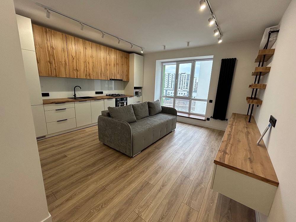 Оренда! Стильна та простора 1 кімнатна з видом на озеро! Перша здача Івано-Франківськ - зображення 1