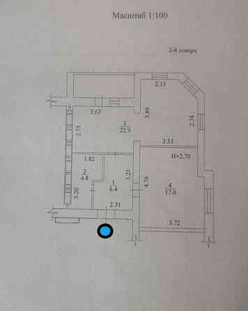 ЖК Левада 2, Продам 1(2)ком квартиру пл 53м2, этаж 2/16ти!Отопление! A Харків