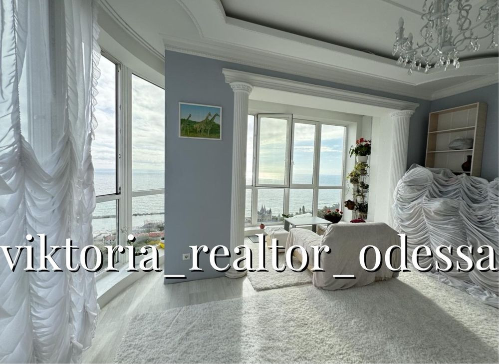 3х комнатная квартира на Фонтане !Литературная!Прямой вид моря Одеса - зображення 8