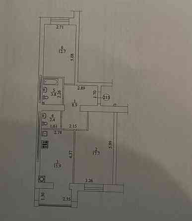 2кк квартира з ремонтом/62 кв.м/ 3 поверх/газ/Софіївська Борщагівка Софіївська Борщагівка