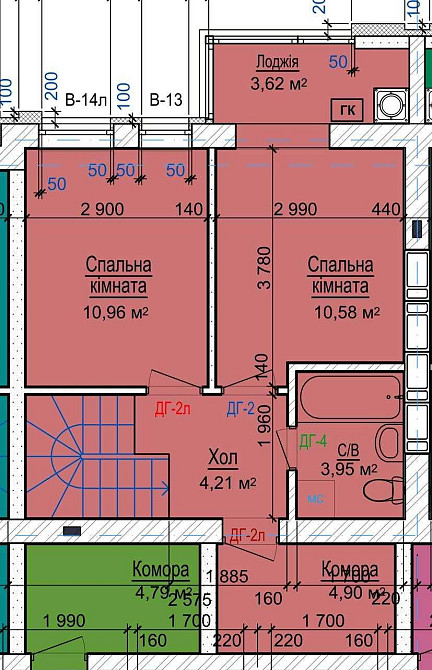 Дворівнева двокімнатна квартира 78 м² в У-Кварталі. Знижка 15% Софіївська Борщагівка - зображення 2