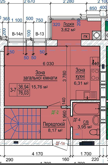 Дворівнева двокімнатна квартира 78 м² в У-Кварталі. Знижка 15% Софіївська Борщагівка - зображення 1