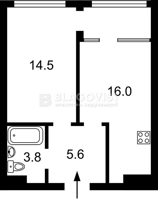 Оренда 1-к квартири з ремонтом. меблями в ЖК Галактика, Сверстюка, 6В Київ - зображення 2