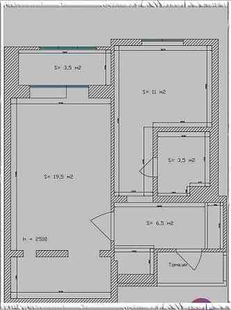 Продам 1к.улучшенку евроремонт 8\9 пл.44м,пос.Артёма (402448) Харків