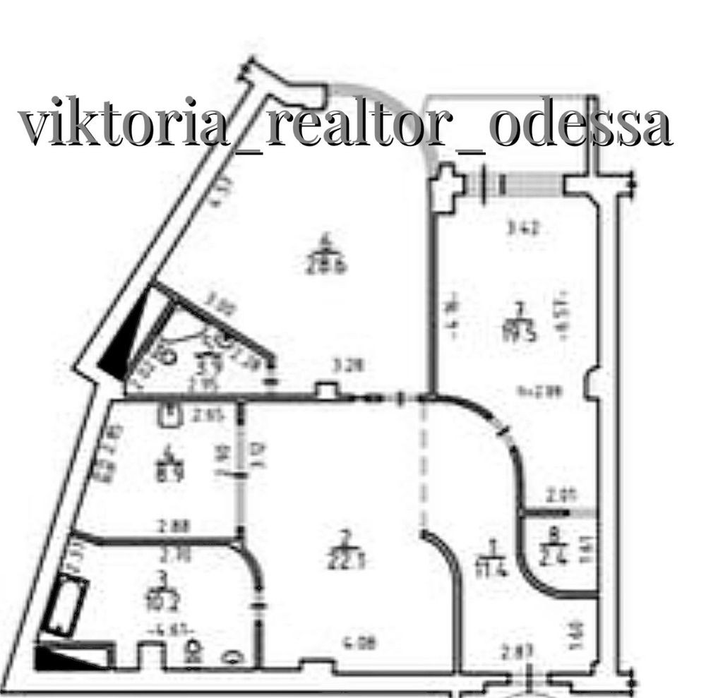 НОВАЯ АРКАДИЯ! 909уе/м² с ремонтом!бошьшая 2х комнатная квартира! Одесса - изображение 8