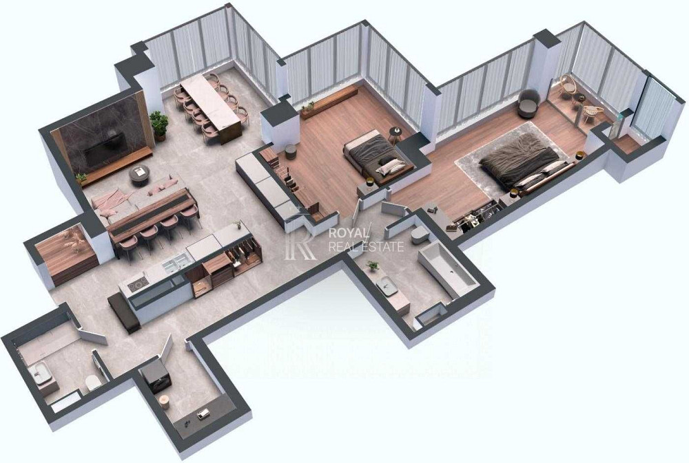 Продажа квартиры Киев 3-комнатная 118м2 А136 Антоновича Центр Київ - зображення 8