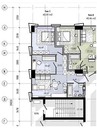 У продажі  3-ох кім квартира ЖК Маrshall  від Daytona Дніпро