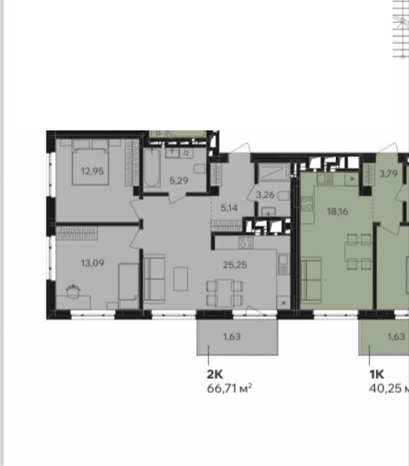 Продаж 2кім квартира по вул. В. Великого Нова Оселя Wabi Львів - зображення 2
