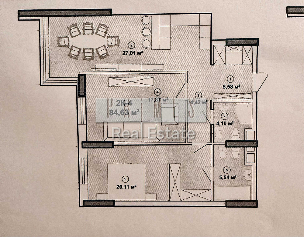 Продаж 3к квартира 85м2, ЖК EDELWEISS HOUSE, вул. Звіринецька, 72 Київ - зображення 2