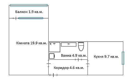 Оренда 1-х  з ремонтом Вернадського  Сихів Львов