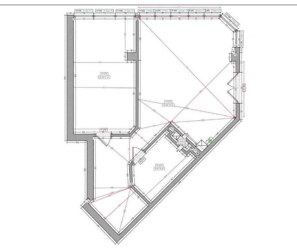 Продається світла простора 1-кімн. квартира 64 кв.м в новобудові центр Умань - зображення 3