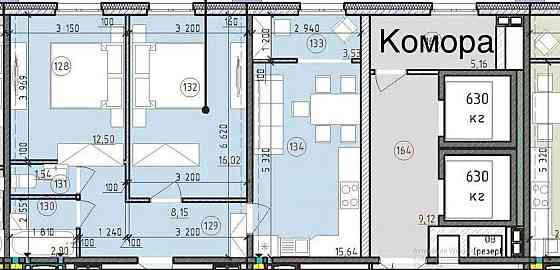 ТОП!У ПРОДАЖУ простора 2-кімнатна квартира з коморою, ЖК Нова Англія. Київ