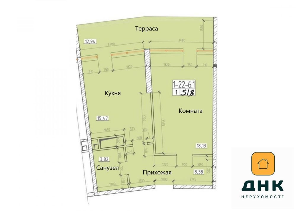 1К 52м2 КВАРТИРА+ТЕРРАСА⁉️Аркадия Море Генуэзская⁉️Каманина Парк Одеса Одесса - изображение 4