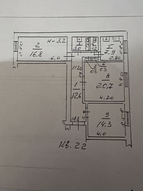 Продам трехкомнатную квартиру сталинка центр Одесса - изображение 1