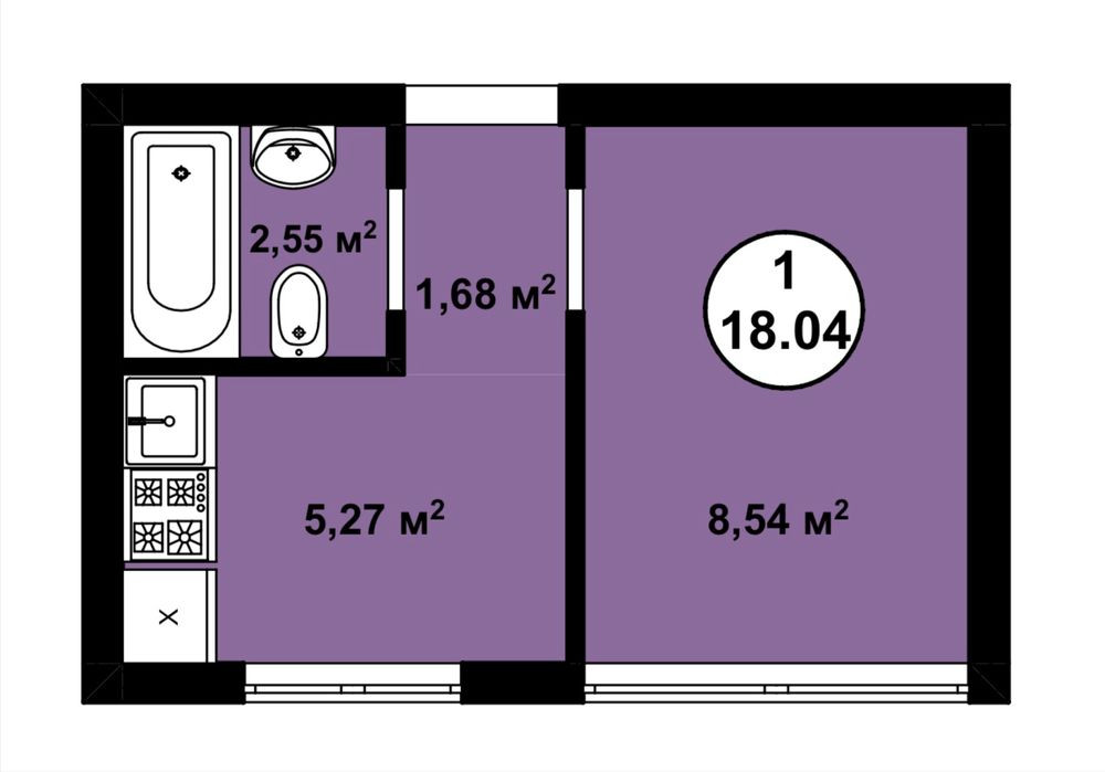 Смарт квартира з ГАЗОМ з документами Софіївська Борщагівка забудовник Софіївська Борщагівка - зображення 7