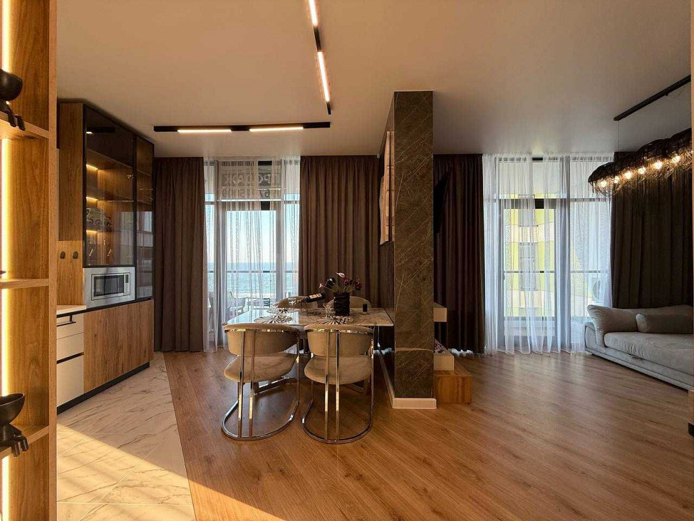 Стильная, укомплектованная квартира 76 м. Вид на море! Одеса - зображення 4