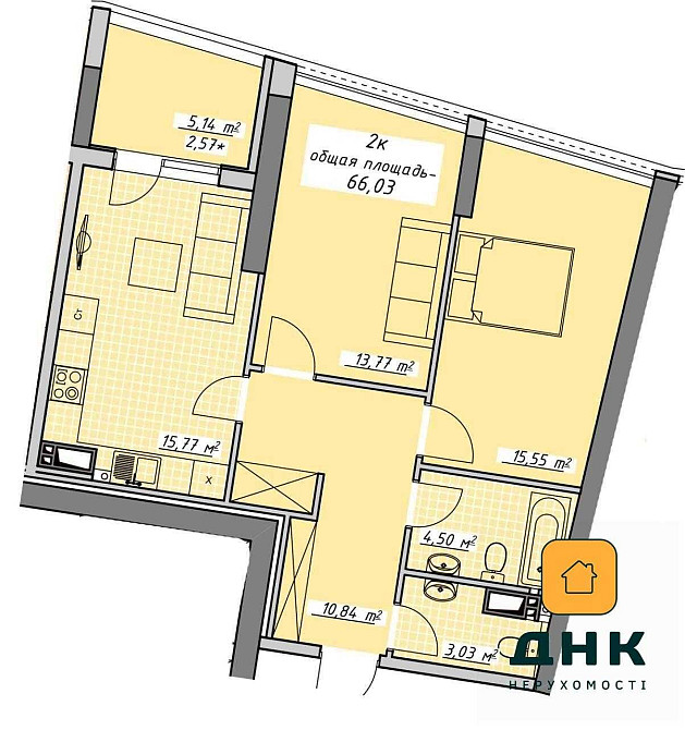 ‼️РЕАЛЬНАЯ 2К квартира с балконом и прямым видом на море Атмосфера Одесса - изображение 3