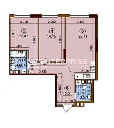 Продаж 2к квартири, ЖК Варшавський 3, Подільській р-н Київ