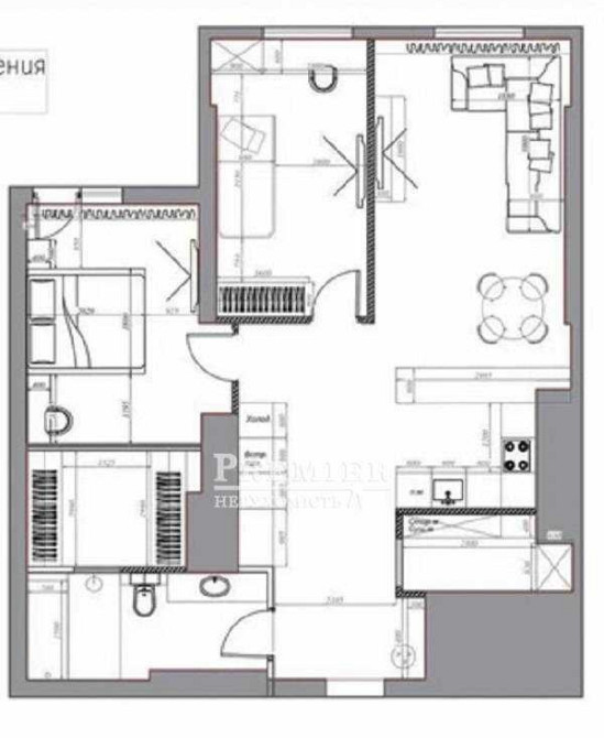 Терміновий продаж! 2х кім квартира 87м2 ЖК Родос/Аркадія 89600у.о Одесса - изображение 6