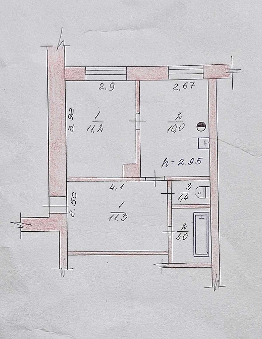 Продам 1-кімнатну квартиру, малосімейного типу, по вул.Гагаріна Володимир - зображення 8