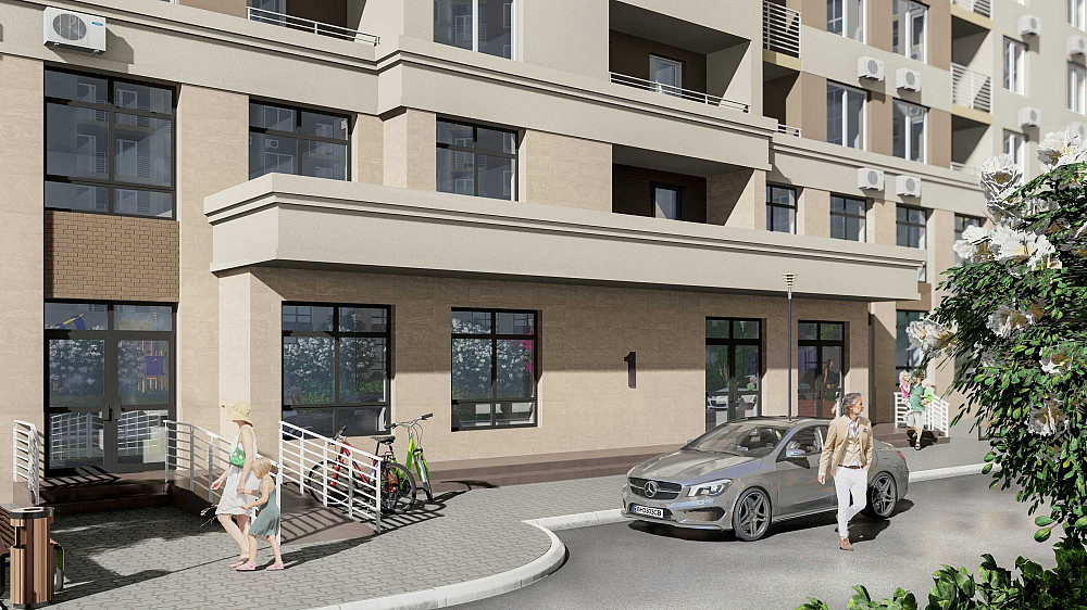 1к квартира с ремонтом в рассрочку! Одесса - изображение 1