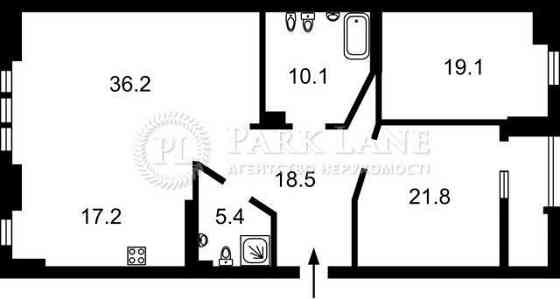 Золоті Ворота Продаж 3-кім. вул. О.Гончара,35  ЖК Да Вінчі 130кв.м Київ