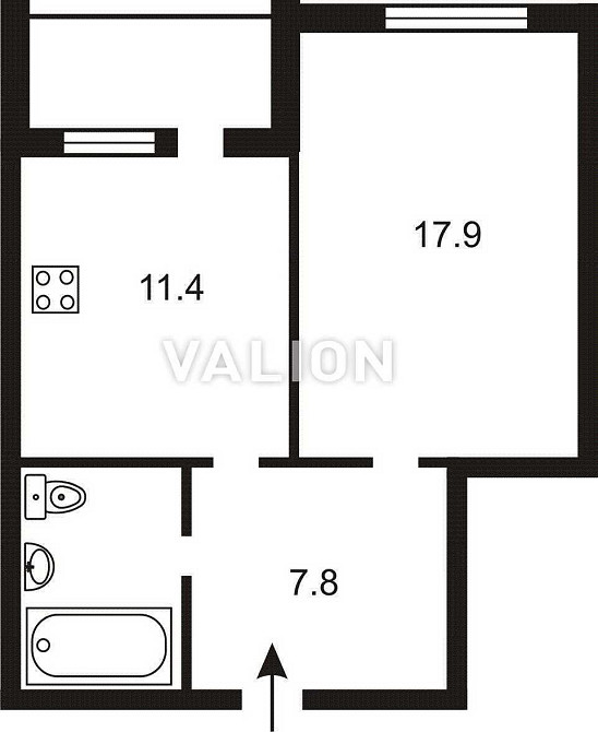 Продаж 1 кімнатної квартири в ЖК Патріотика по вул.С.Русової 1б Київ - зображення 8
