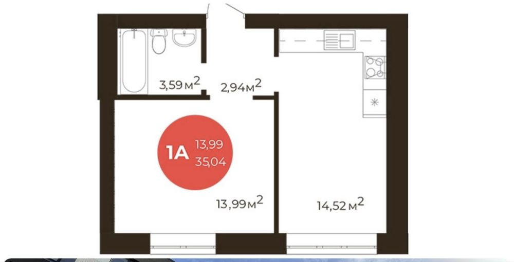 Квартира біля  Ірпінської набережної Ірпінь - зображення 7