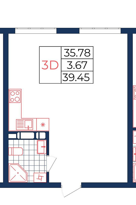 Акція! 1 кімнатна квартира в Солом'янському районі Київ - зображення 3